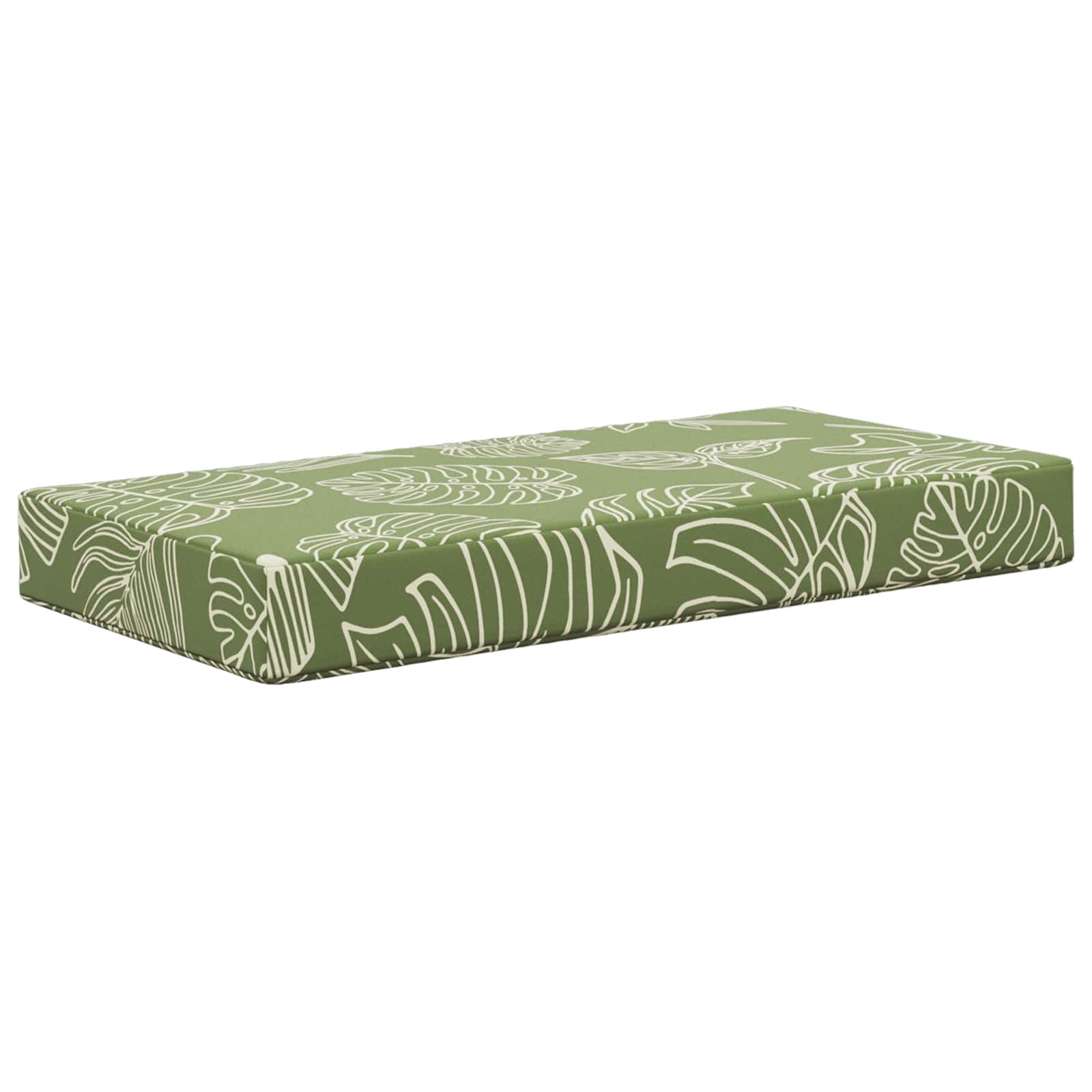 Buiten Zitkussen Groene Bladeren 80 x 40 x 8 cm 100% Polyester image 2