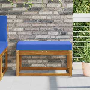 Blazina za sedež Turkizna 80 x 40 x 8 cm 100% poliester