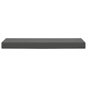 Venkovní sedací polštář Antracit 115 x 40 x 8 cm 100% polyester - obrázek 4