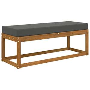 Venkovní sedací polštář Antracit 115 x 40 x 8 cm 100% polyester - obrázek 3