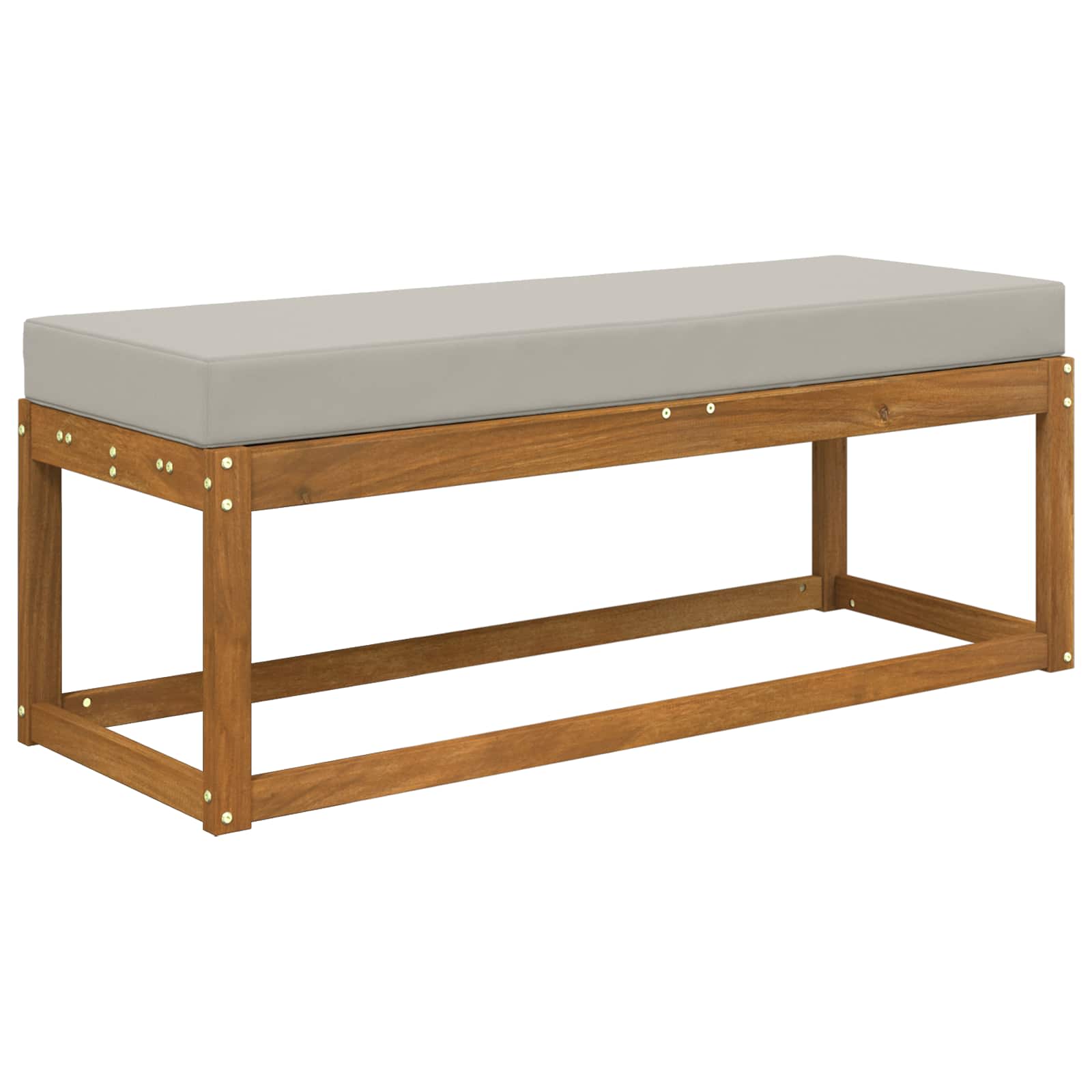 Buiten Zitkussen Grijs 111,5 x 40 x 8 cm 100% Polyester image 3