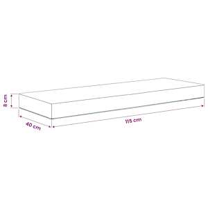Venkovní sedací polštář Béžová 115 x 40 x 8 cm 100% polyester - obrázek 7