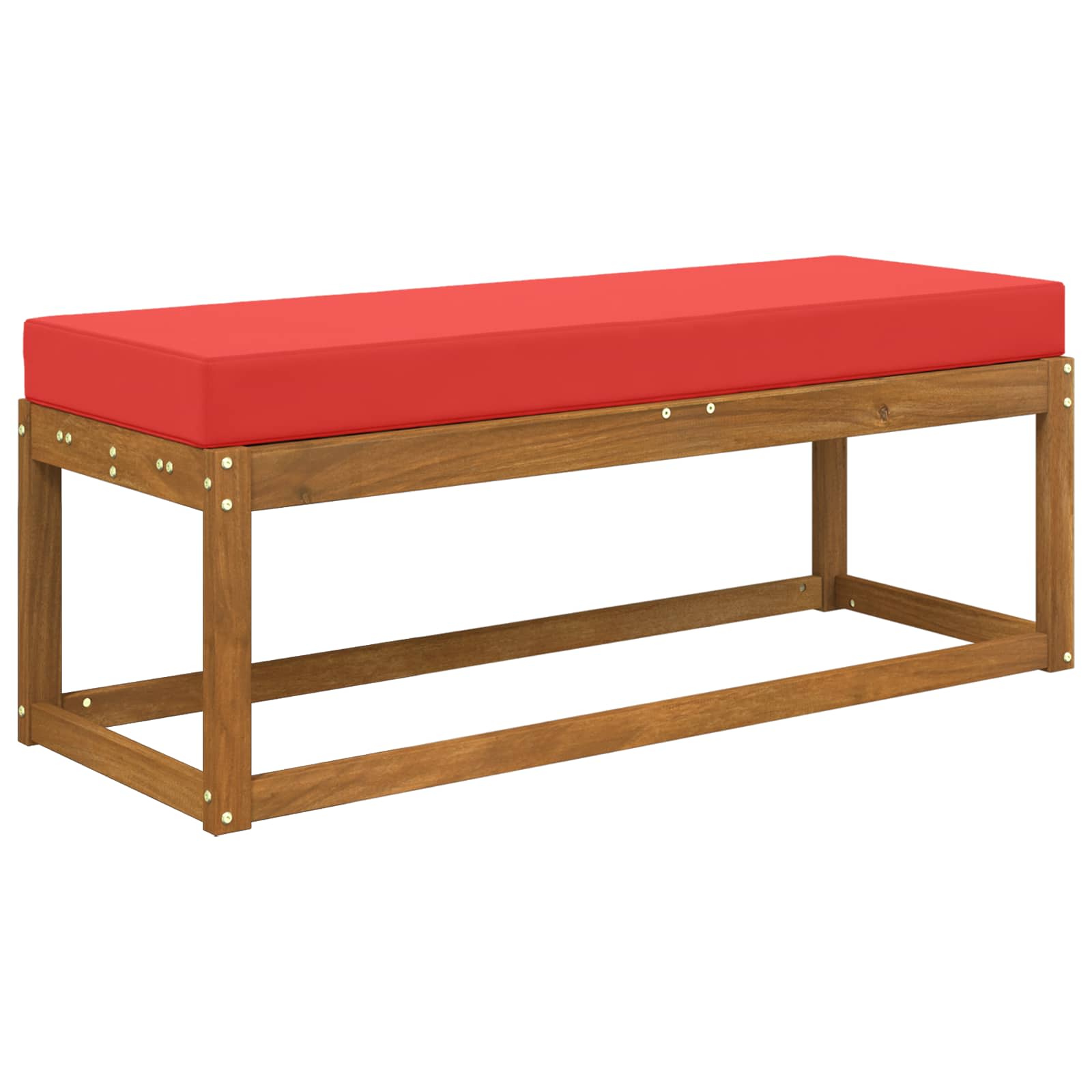 Buiten Zitkussen Rood 111,5 x 40 x 8 cm 100% Polyester image 3