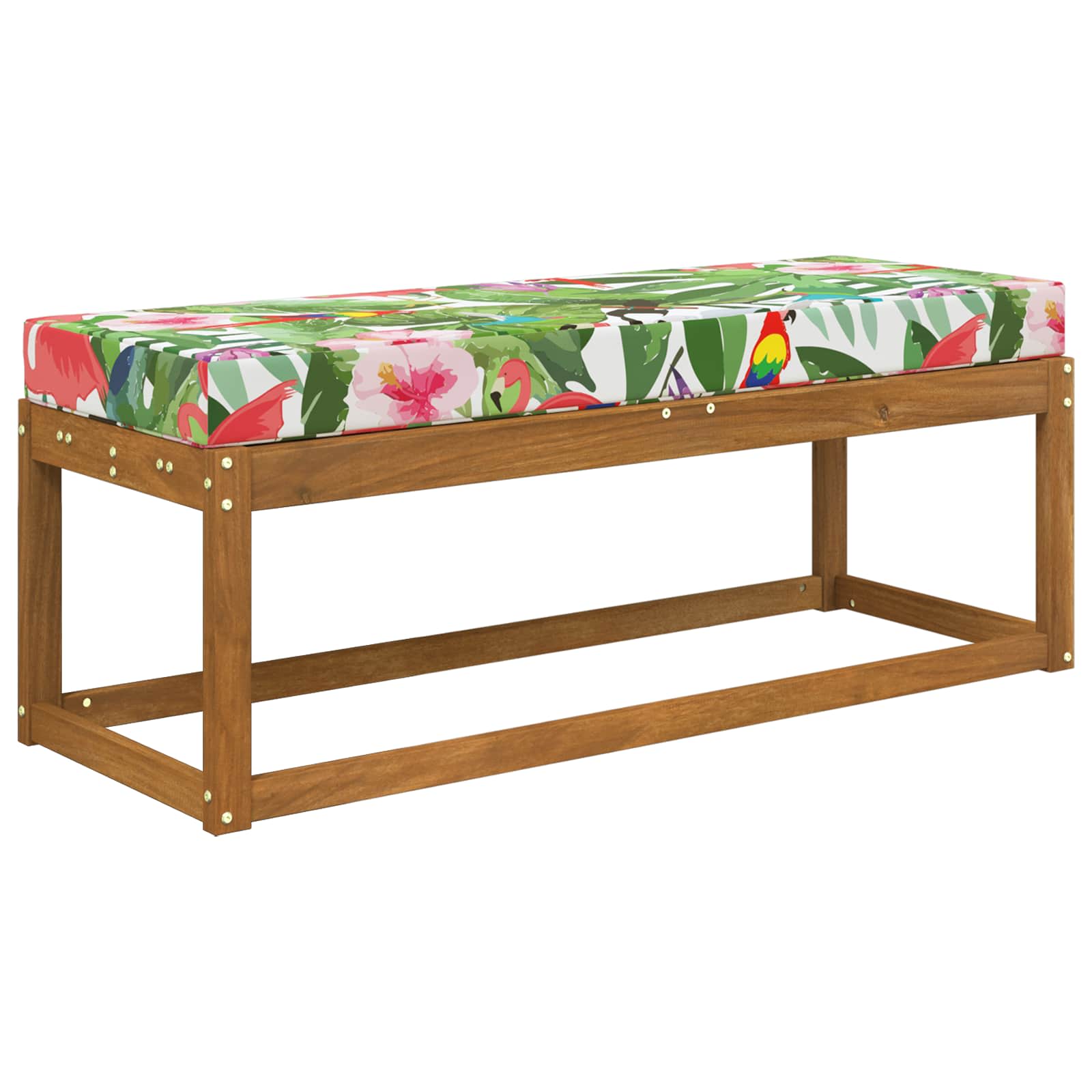 Buiten Zitkussen kleurrijk 111,5 x 40 x 8 cm 100% Polyester image 3