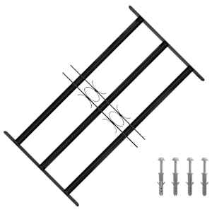 vidaXL Akna Turva Rest 75.5 x 45 cm Tsingitud teras