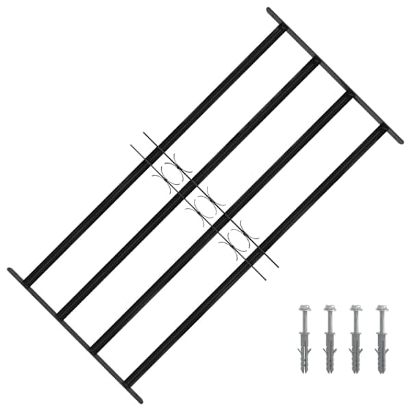 vidaXL Akna Turva Rest 115 x 60 cm Tsingitud teras