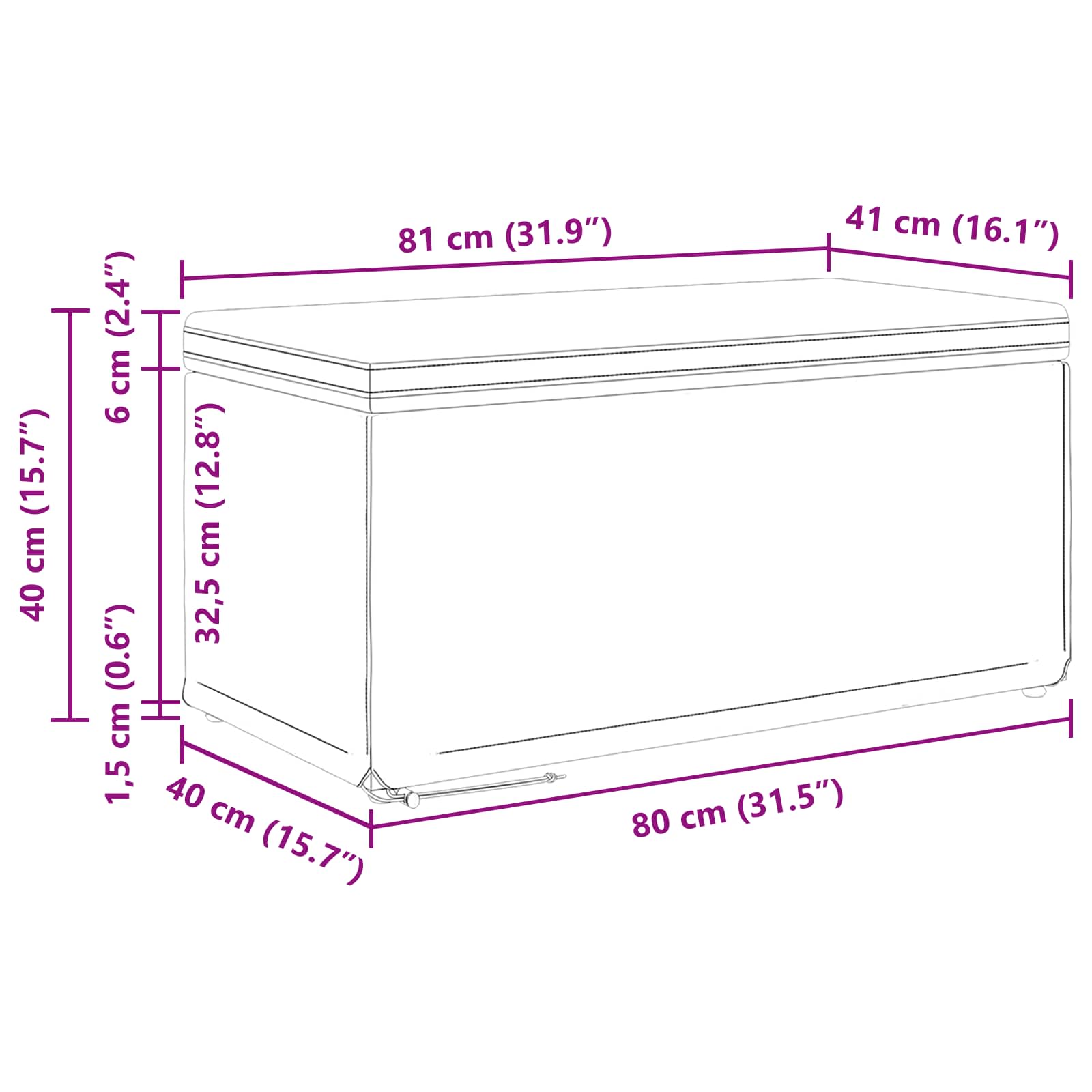 Jalgtool Roosa 81 x 41 x 40 cm Samet ja Töödeldud Puit 9 Kõik vajalik sinu aeda ja koju! Jalgtool Roosa 81 x 41 x 40 cm Samet ja Töödeldud Puit - Image 9