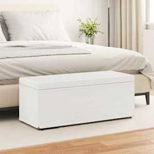 Stolica Bela 101 x 41 x 40 cm Umetno Usnje in Umetno Leseno