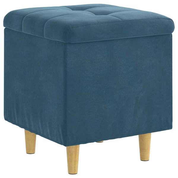 vidaXL Pehme diivan voodiga Sinine 40 x 40 x 45 cm Samet