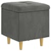 vidaXL Pehme diivan voodiga Tumehall 40 x 40 x 45 cm Samet
