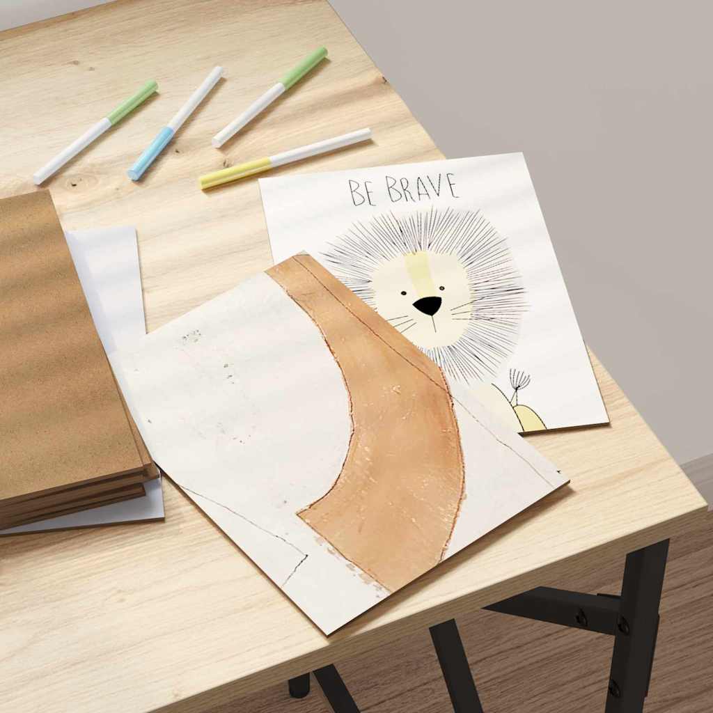 Dekor Panelek 150 pcs Fehér 15 x 21 x 0.3 cm Faanyag 