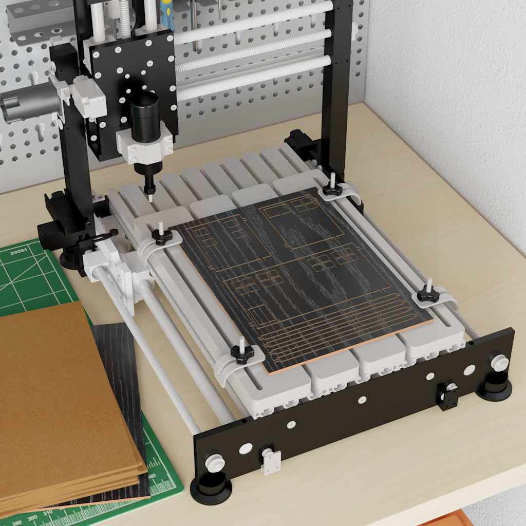 Dekor Panelek 12 pcs Musta tammi 15 x 21 x 0.3 cm Faanyag 
