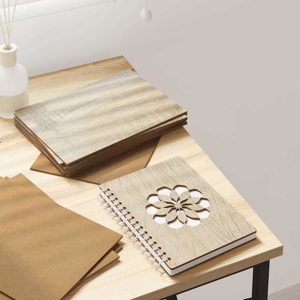 vidaXL Panouri decorative 50 pcs Stejar sonoma 15 x 21 x 0.3 cm