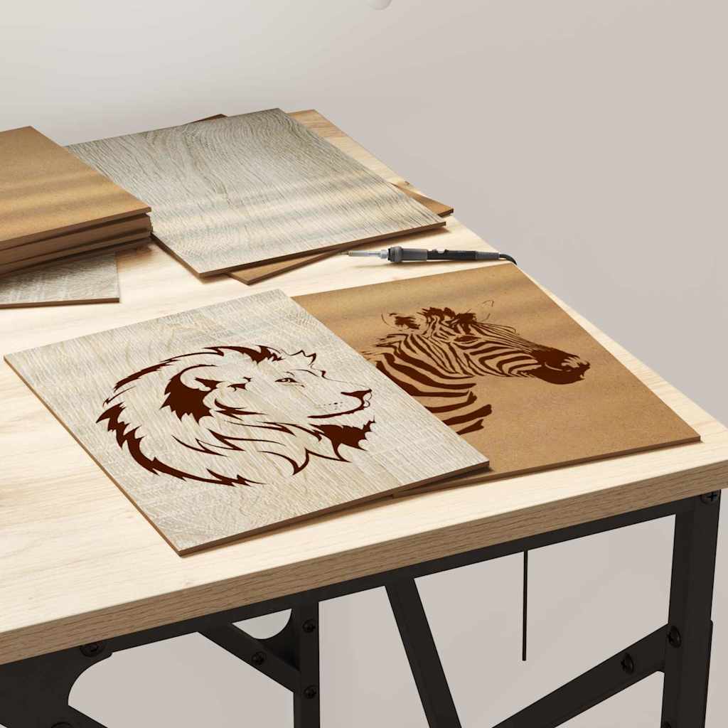 Dekor Panelek 150 pcs sonoma tölgy 15 x 21 x 0.3 cm Faanyag 