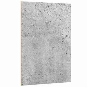vidaXL Dekor Paneelid 12 tk Betoonhall 15 x 21 x 0,27 cm Tehispuit