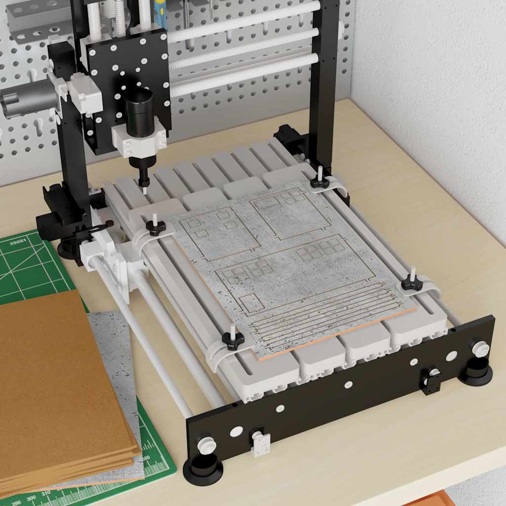 Dekor Panelek 150 pcs Beton szürke 15 x 21 x 0.3 cm Faanyag 