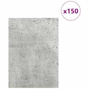 Dekorační panely 150 pcs Betonově šedá 15 x 21 x 0.27 cm - obrázek 3