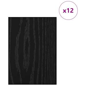 Dekorační panely 12 pcs Černý dub 21 x 30 x 0,27 cm - obrázek 3