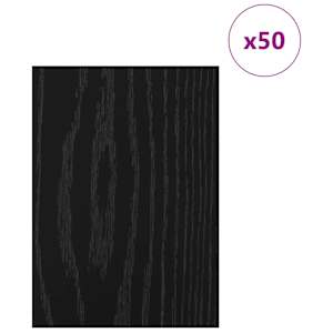Dekorační panely 50 pcs Černý dub 21 x 30 x 0,27 cm - obrázek 3