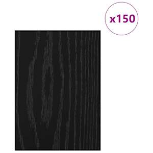 Dekorační panely 150 pcs Černý dub 21 x 30 x 0,27 cm - obrázek 3