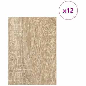 Dekorační panely 12 pcs Sonoma dub 21 x 30 x 0,27 cm - obrázek 3