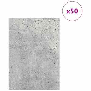 Dekorační panely 50 pcs Betonově šedá 21 x 30 x 0,27 cm - obrázek 3