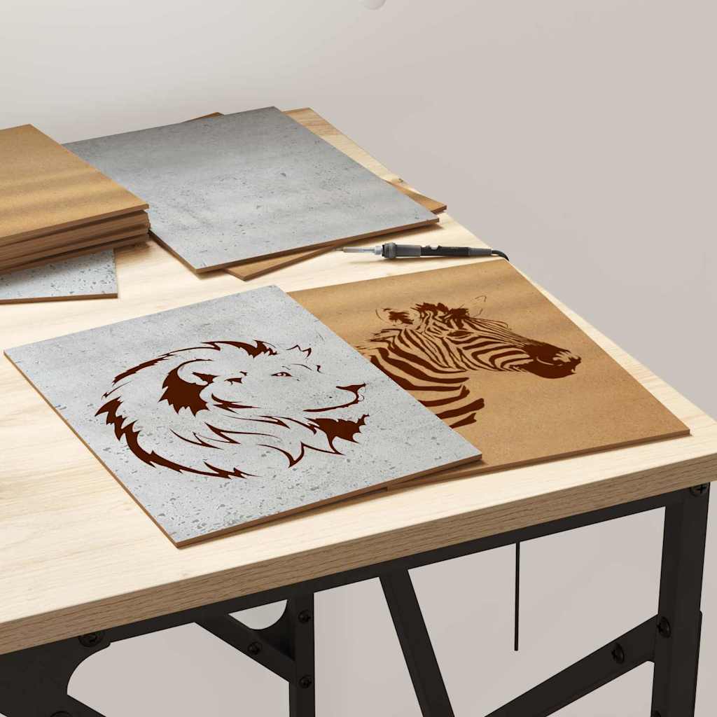 Dekor Paneelid 150 pcs Betoonihall 21 x 30 x 0.3 cm Tehispuit - Image 4