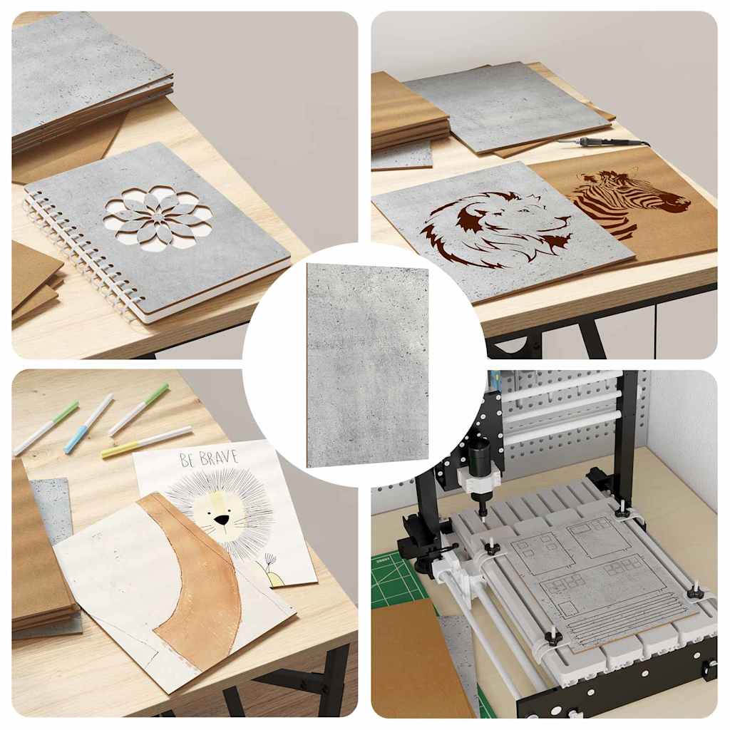 Dekor Paneelid 150 pcs Betoonihall 21 x 30 x 0.3 cm Tehispuit 7 Kõik vajalik sinu aeda ja koju! Dekor Paneelid 150 pcs Betoonihall 21 x 30 x 0.3 cm Tehispuit - Image 7