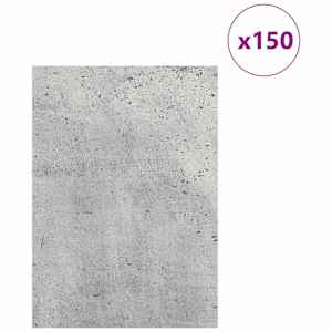Dekorační panely 150 pcs Betonově šedá 21 x 30 x 0,27 cm - obrázek 3