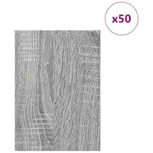 Dekorační panely 50 pcs Šedá Sonoma 21 x 30 x 0,27 cm - obrázek 3