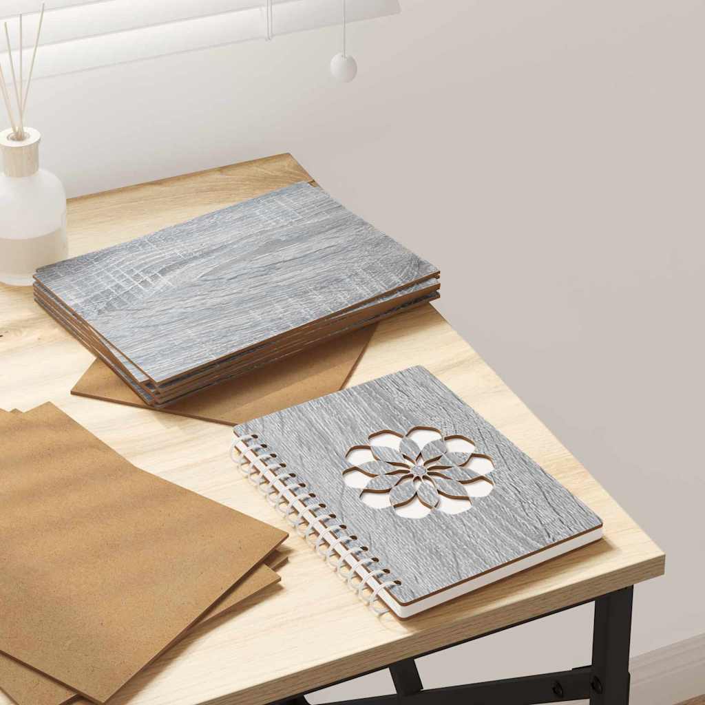 vidaXL Panouri Decorative 150 pcs sonoma gri 21 x 30 x 0.3 cm