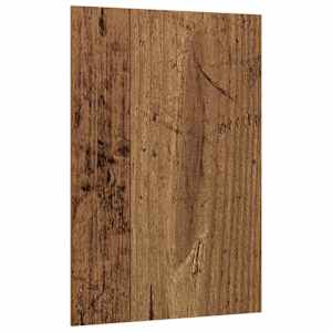 vidaXL Dekor Paneelid 12 tk Vana puit 21 x 30 x 0,27 cm Tehispuit
