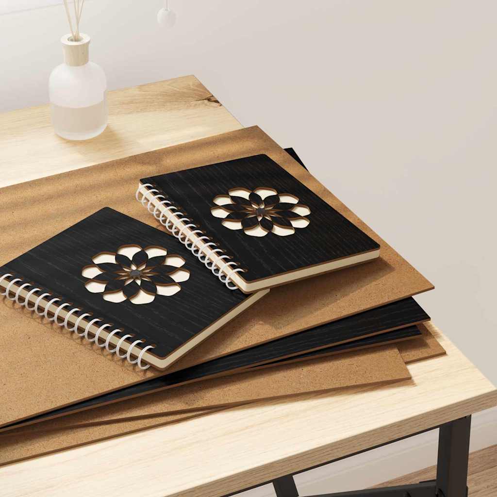 vidaXL Panouri Decor 12 pcs Stejar negru 30 x 42 x 0.3 cm