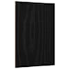 vidaXL Dekor Paneelid 12 tk Must tamm 30 x 42 x 0,27 cm Tehispuit