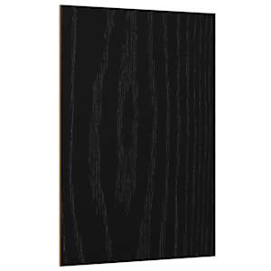 vidaXL Dekor Paneelid 12 tk Must tamm 30 x 42 x 0,27 cm Tehispuit