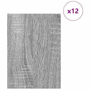 Dekorační panely 12 pcs Šedá Sonoma 30 x 42 x 0.27 cm - obrázek 3