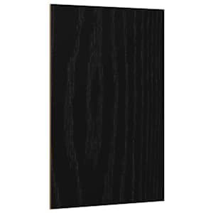 vidaXL Dekor Paneelid 12 tk Must tamm 40 x 60 x 0,27 cm Tehispuit