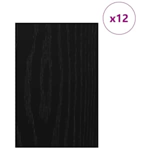 Dekorační panely 12 pcs Černý dub 40 x 60 x 0,27 cm - obrázek 3