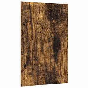 vidaXL Dekor Paneelid 50 tk Suitsutatud tamm 40 x 60 x 0,27 cm