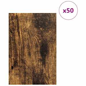 Dekorační panely 50 pcs Kouřový dub 40 x 60 x 0,27 cm - obrázek 3