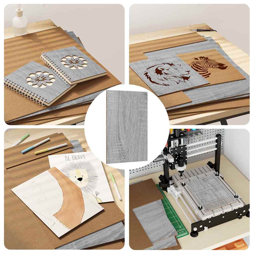 Dekor Paneelid 50 pcs Hall Sonoma 40 x 60 x 0.3 cm Tehispuit 7 Kõik vajalik sinu aeda ja koju! Dekor Paneelid 50 pcs Hall Sonoma 40 x 60 x 0.3 cm Tehispuit - Image 7