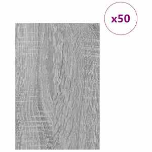 Dekorační panely 50 pcs Šedá Sonoma 40 x 60 x 0,27 cm - obrázek 3