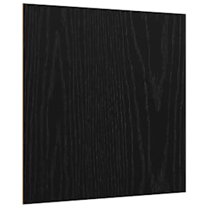 vidaXL Dekor Paneelid 12 tk Must tamm 30 x 30 x 0.27 cm Tehispuit