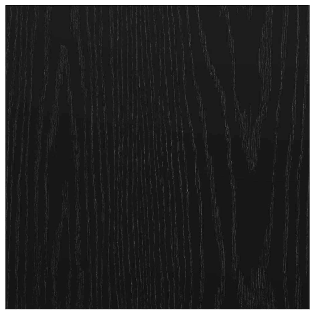 Dekor panelek 12 pcs Musta tammi 30 x 30 x 0.3 cm Faanyag 