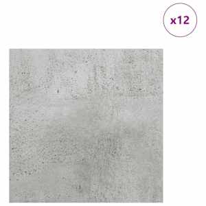 Dekorační panely 12 pcs Betonově šedá 30 x 30 x 0.27 cm - obrázek 3