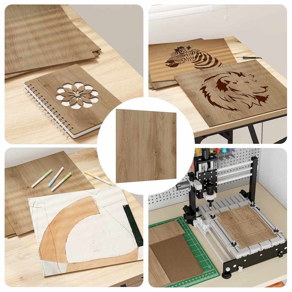 Dekor Paneelid 12 pcs käsitöötamm 30 x 30 x 0.3 cm Tehispuit 7 Kõik vajalik sinu aeda ja koju! Dekor Paneelid 12 pcs käsitöötamm 30 x 30 x 0.3 cm Tehispuit - Image 7