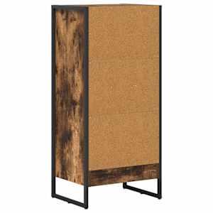 Knihovna Kouřový dub 80 x 30 x 155 cm kompozitní dřevo - obrázek 7