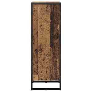 Knihovna Staré dřevo 80 x 30 x 155 cm kompozitní dřevo - obrázek 6