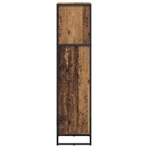 Knihovna Staré dřevo 80 x 30 x 155 cm kompozitní dřevo - obrázek 6