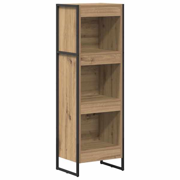 vidaXL Raamaturiiul 40 x 30 x 121 cm Tehispuit Artisani tamme